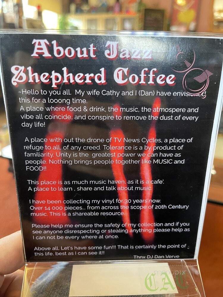 Jazz Shepherd Coffee - Elgin, MN