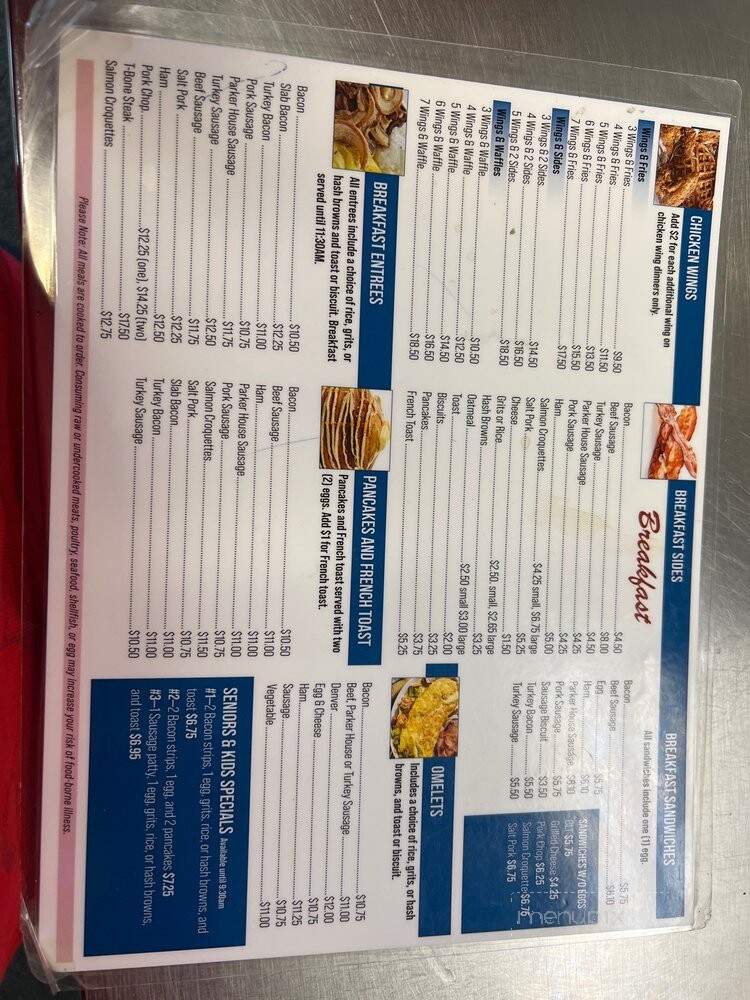 Ethels Soul Food - Chicago, IL menu_pic