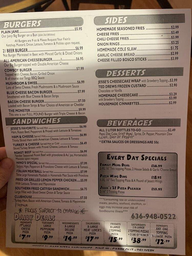 Pizza Now - House Springs, MO menu_pic