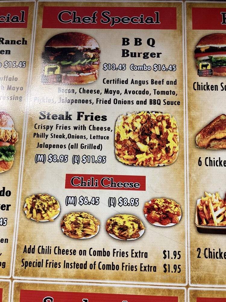 JLB Eatery - Houston, TX menu_pic