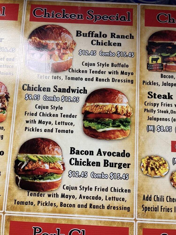 JLB Eatery - Houston, TX menu_pic