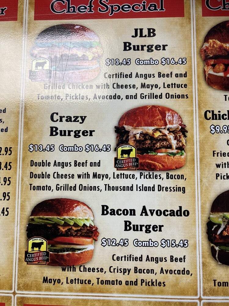 JLB Eatery - Houston, TX menu_pic