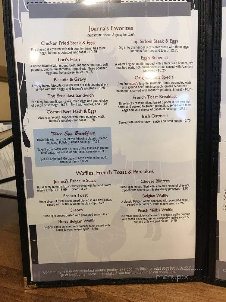 Lori's Cafe - Riverside, CA menu_pic