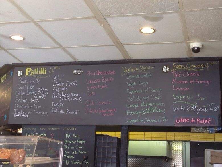 Joe's Panini - Montreal, QC menu_pic