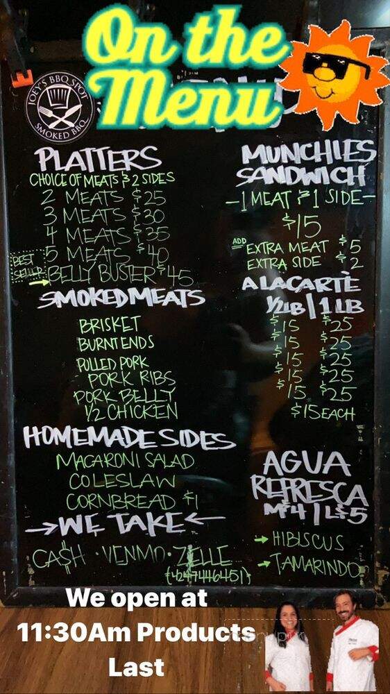 Joeys BBQ Spot - Wilmington, CA menu_pic