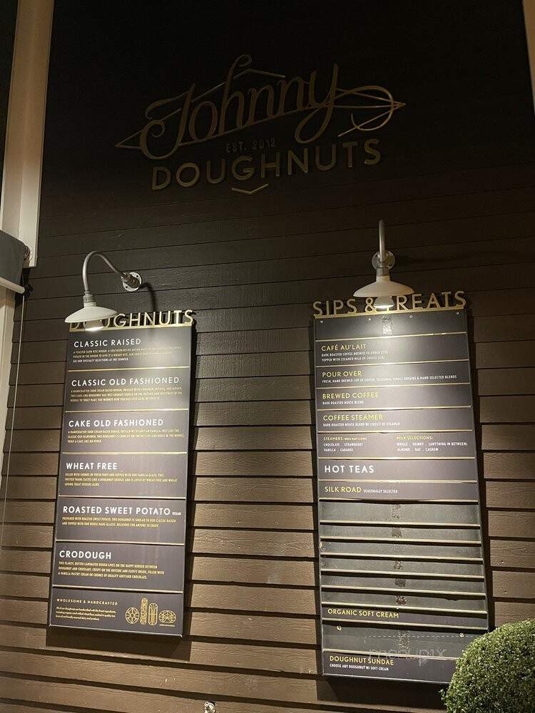 Johnny Doughnuts - Larkspur, CA menu_pic