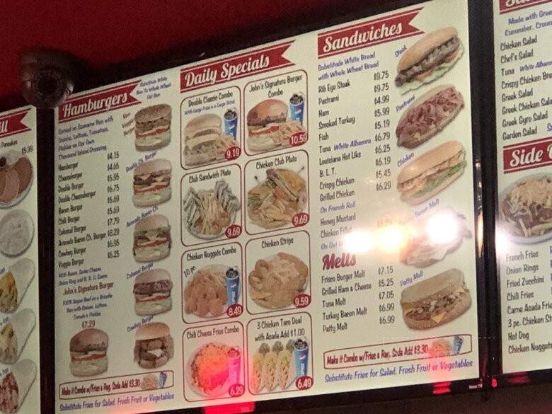 John's Drive-In - Huntington Park, CA menu_pic