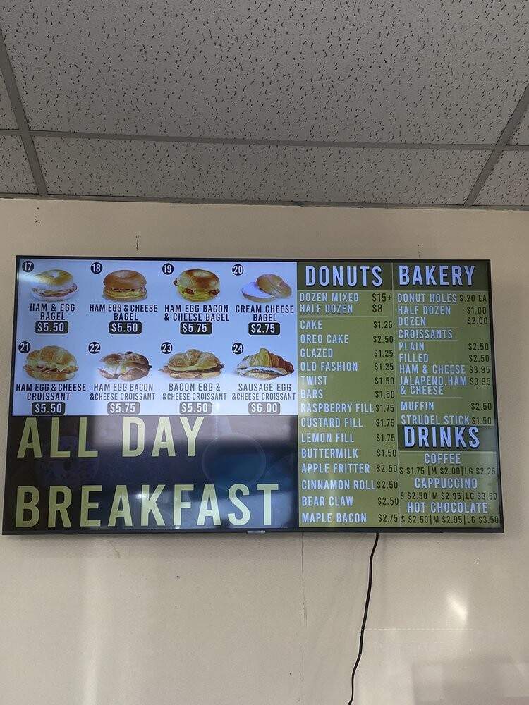 Jon's Donuts - Long Beach, CA menu_pic