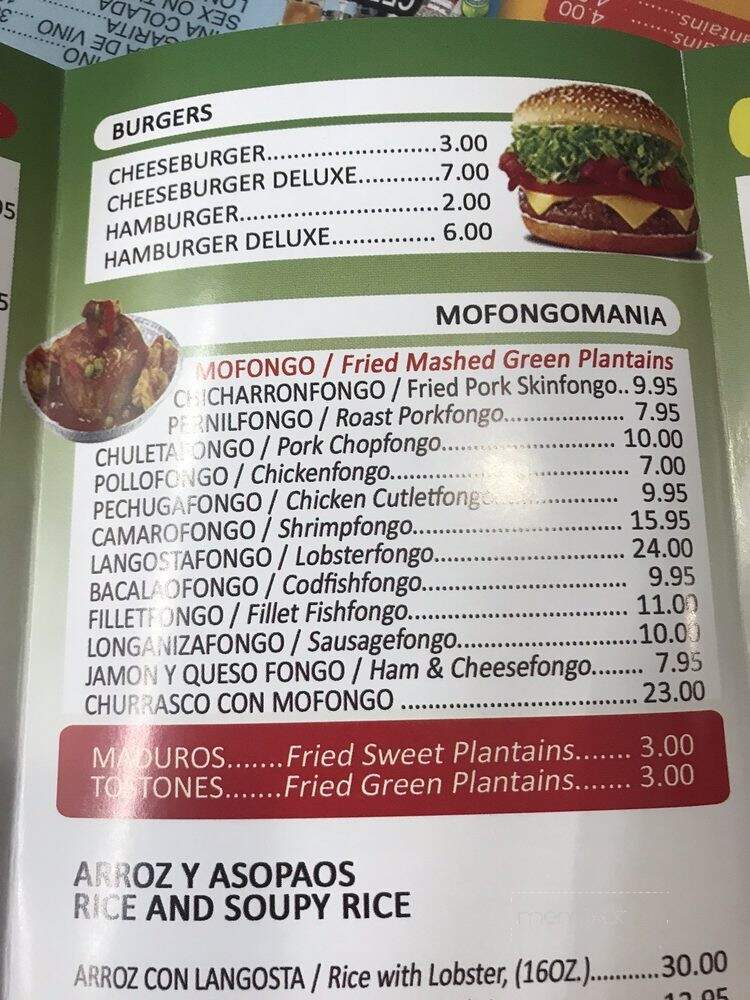 Jorge's Restaurant - Ridgewood, NY menu_pic