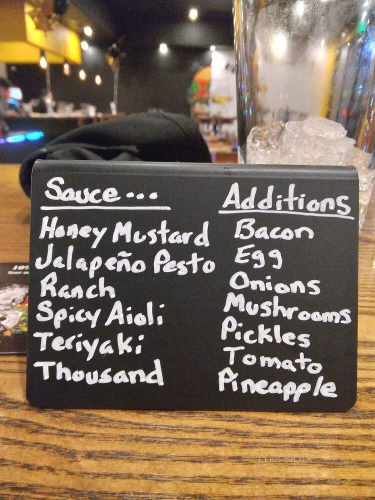 Joy Burgers - Las Vegas, NV menu_pic