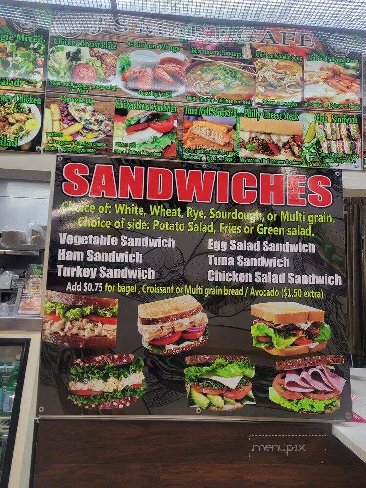 Mart Cafe - Los Angeles, CA menu_pic