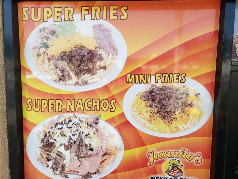 Juanito's Mexican Food - Cypress, CA menu_pic