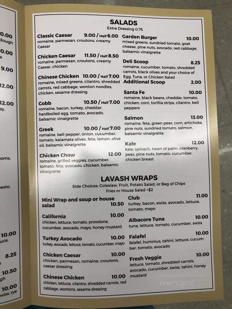 Judy's Deli - Los Angeles, CA menu_pic