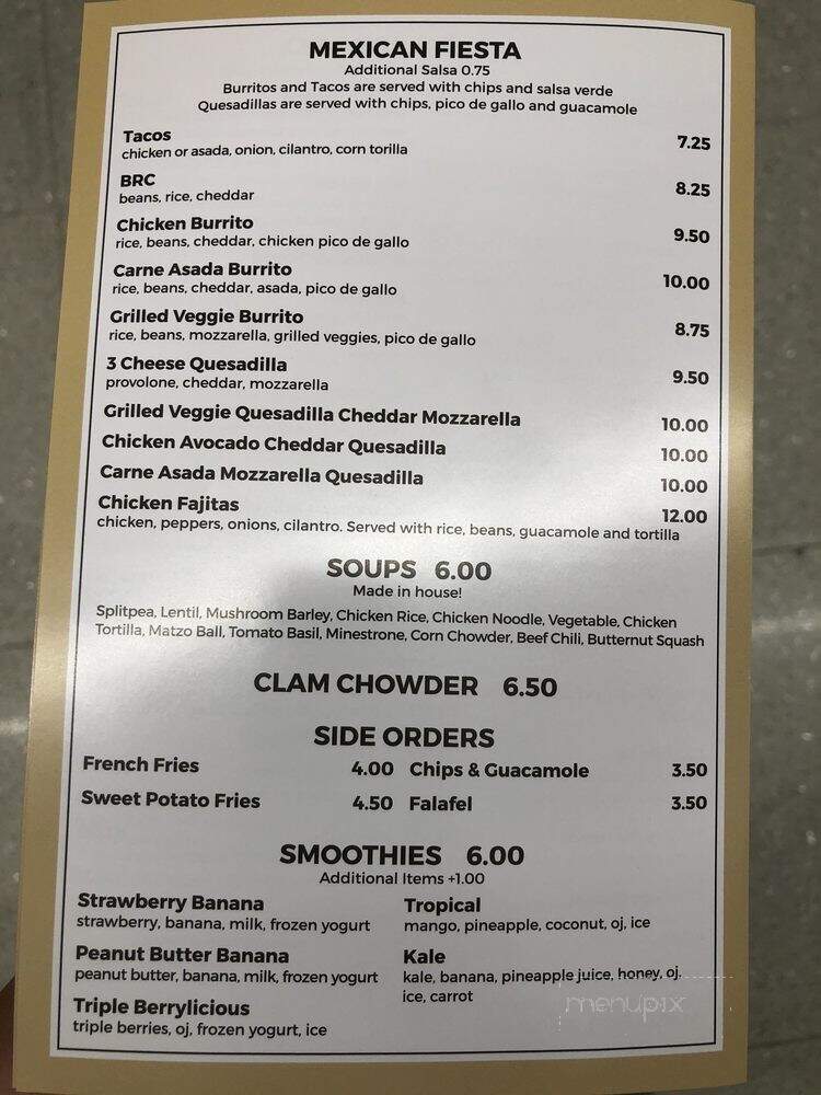 Judy's Deli - Los Angeles, CA menu_pic