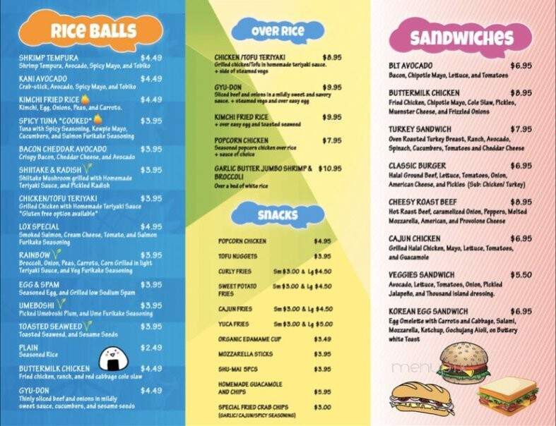 Juju Cafe and Deli - Brooklyn, NY menu_pic