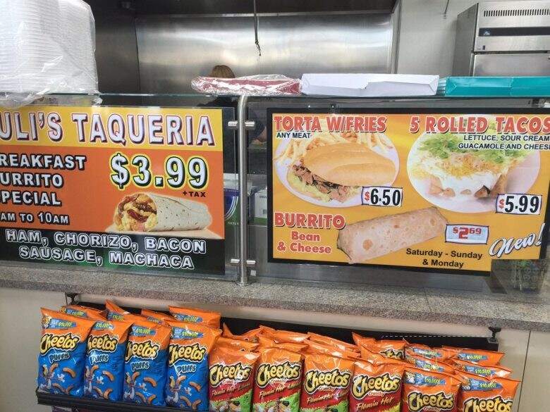 Juli's Taqueria - Fresno, CA menu_pic
