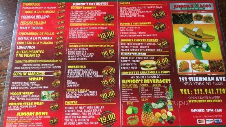 Junior's Tacos - New York, NY