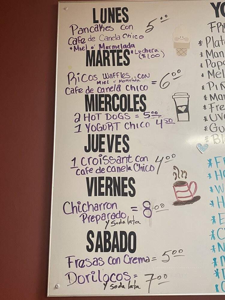 Kafecito - Chicago, IL menu_pic