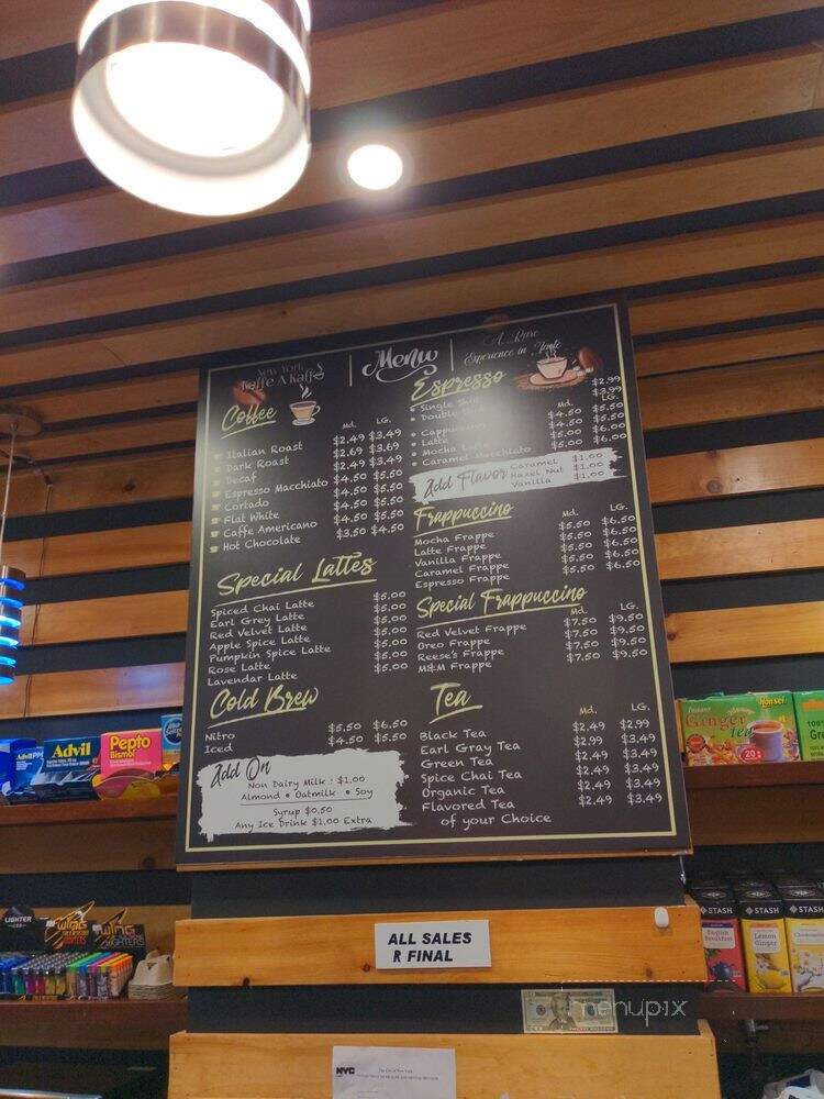 Kaffe A Kaffe - New York, NY menu_pic