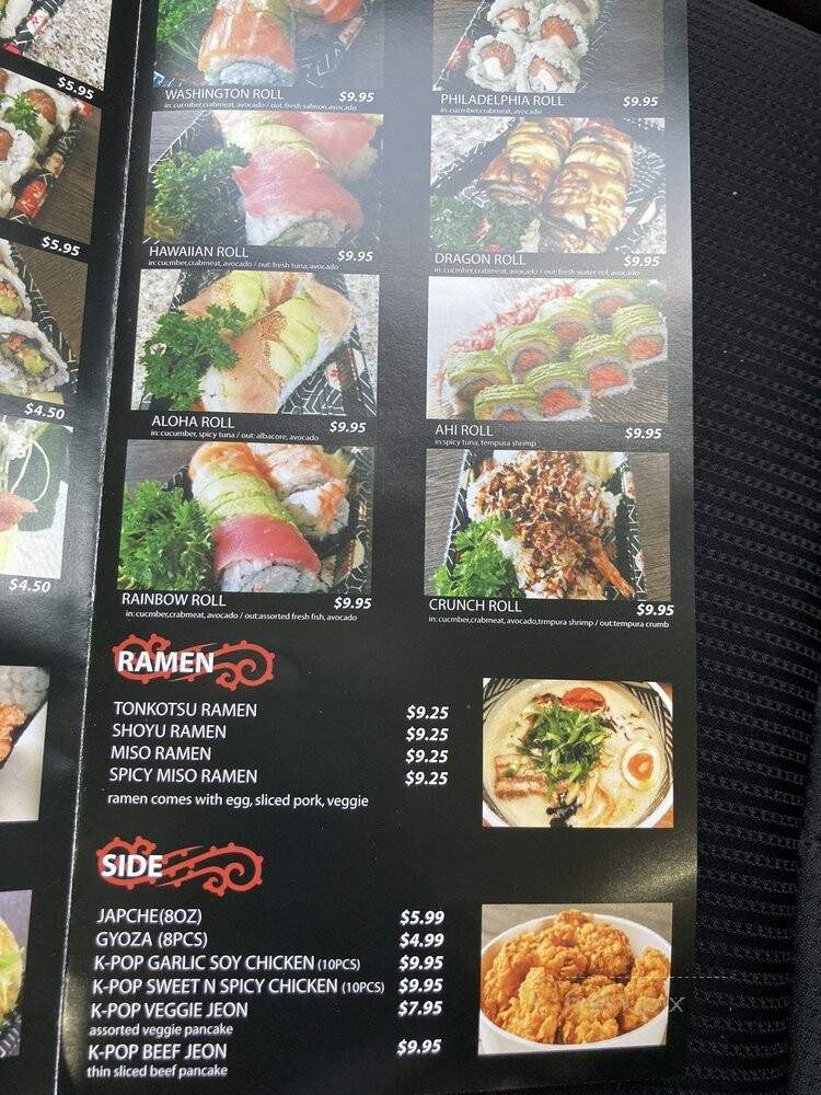 Kahuku Ahi Poke & Roll - Santa Fe Springs, CA menu_pic