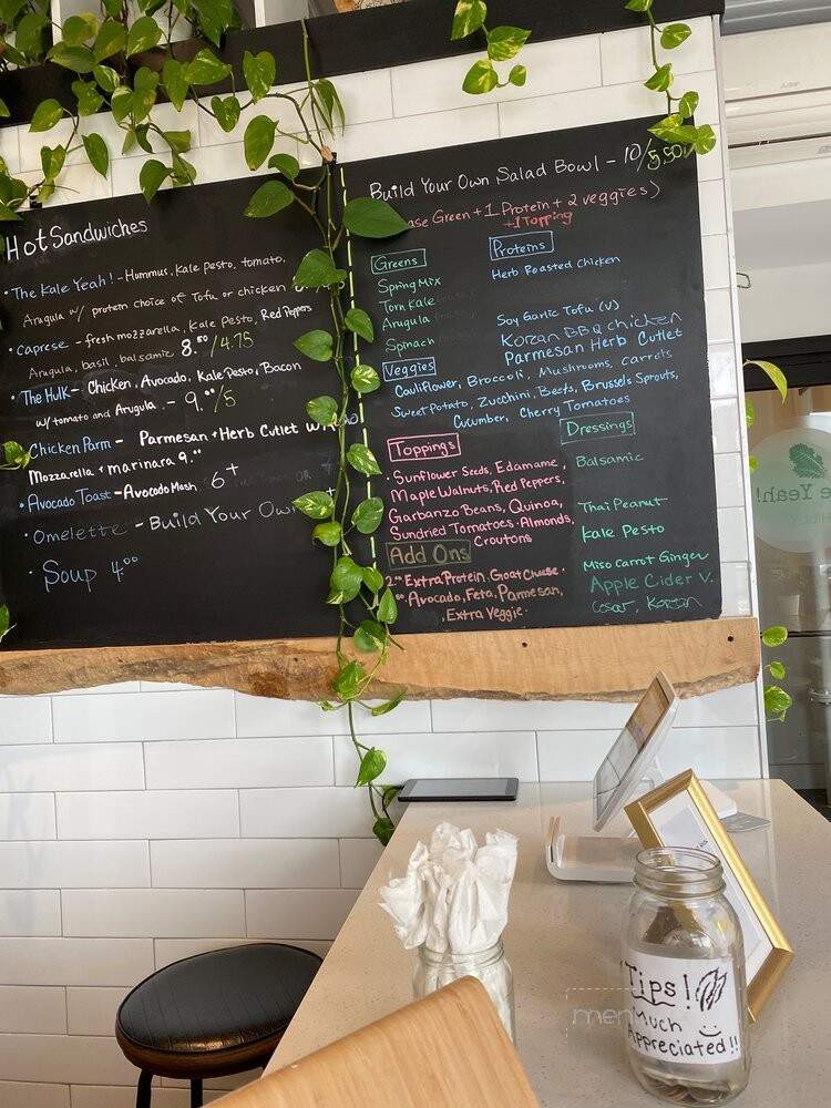 Kale Yeah - Philadelphia, PA menu_pic