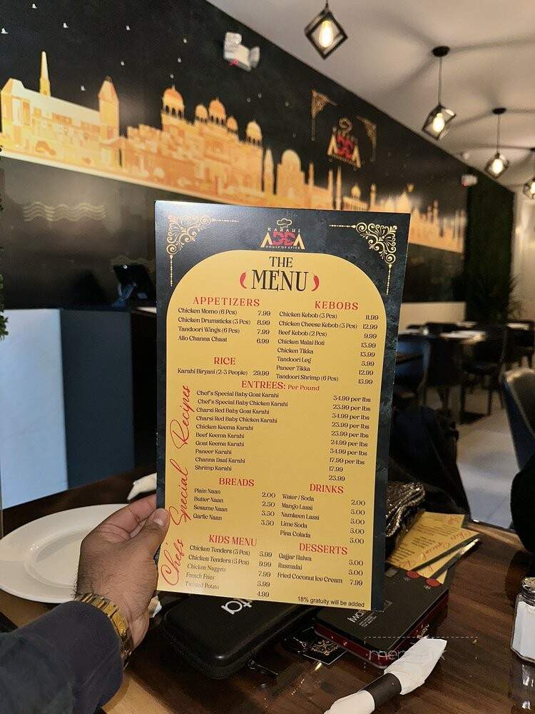 Karahi Adda - Westbury, NY menu_pic