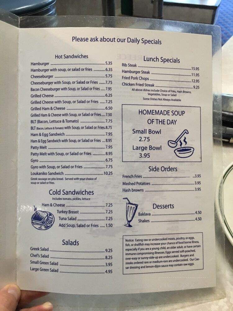 Katina's Kitchen - Seattle, WA menu_pic