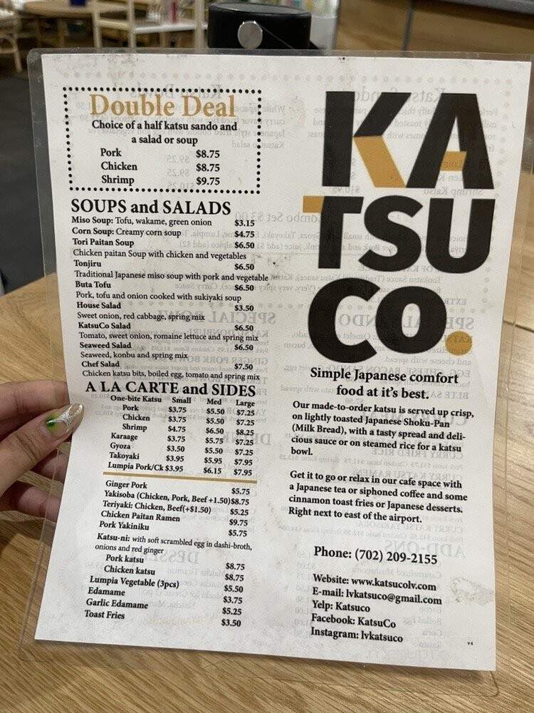 Katsuco - Las Vegas, NV menu_pic