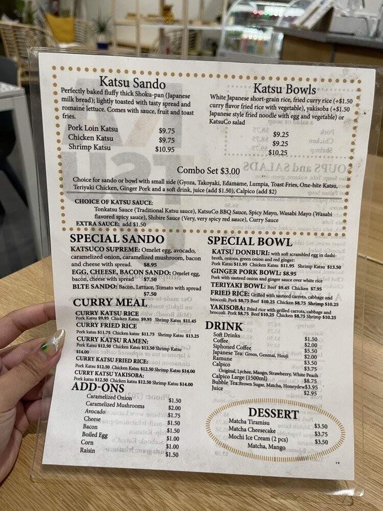 Katsuco - Las Vegas, NV menu_pic