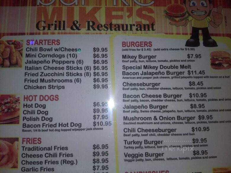 Kc Bar - San Jose, CA menu_pic