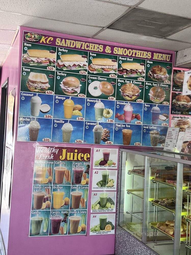 K C Donut - San Gabriel, CA menu_pic