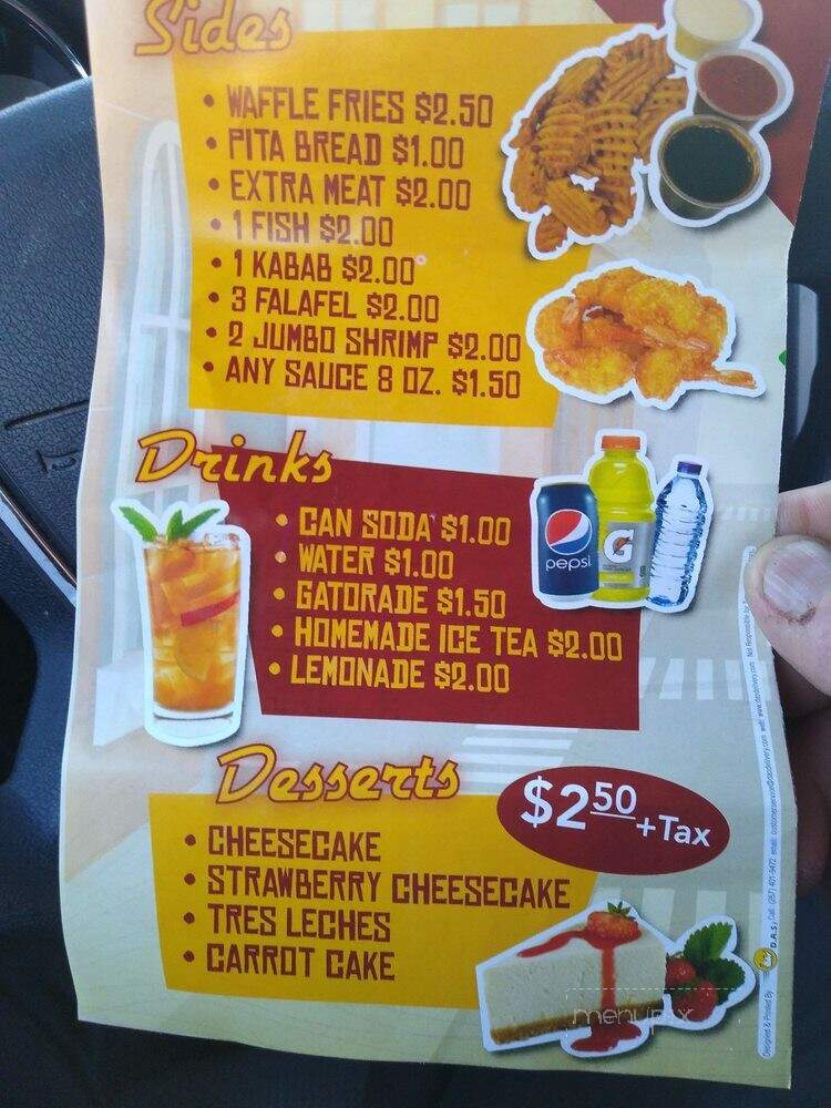Khan's Halal Food Gyro& Chicken - Philadelphia, PA menu_pic