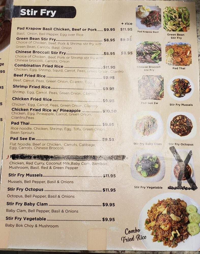 Khao Soy House Thai Restaurant - Sacramento, CA menu_pic