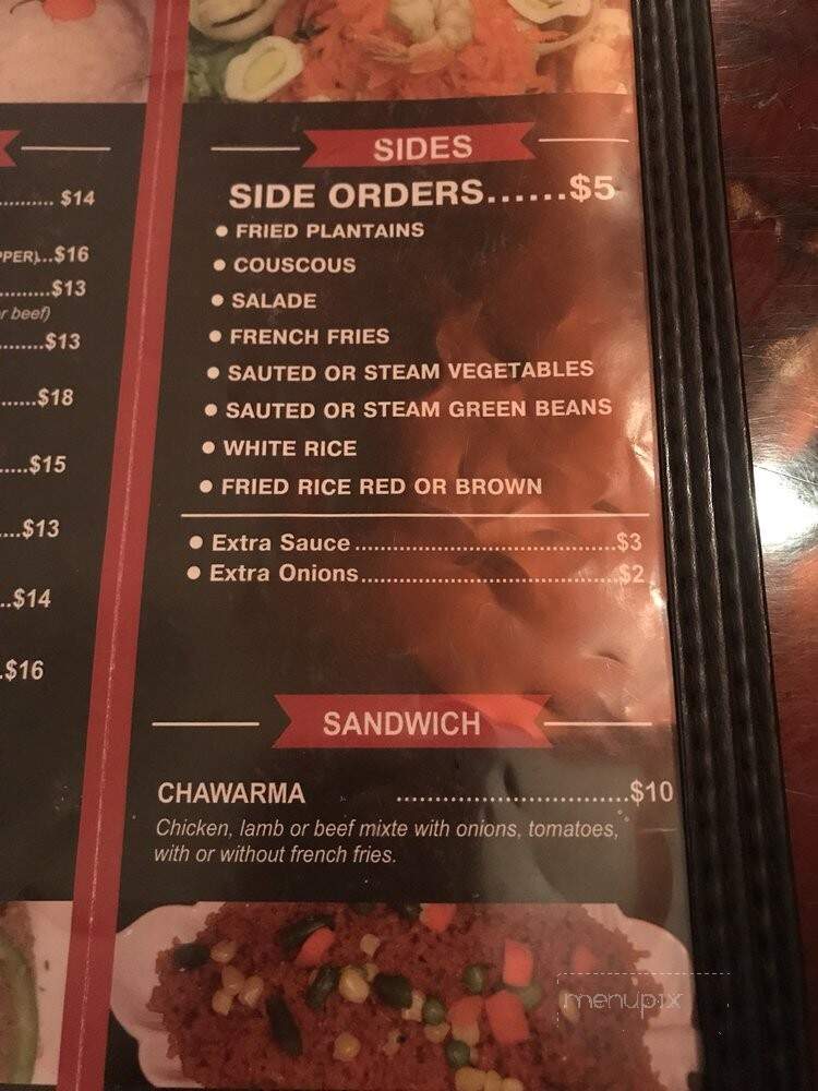 Klimandjaro - Philadelphia, PA menu_pic