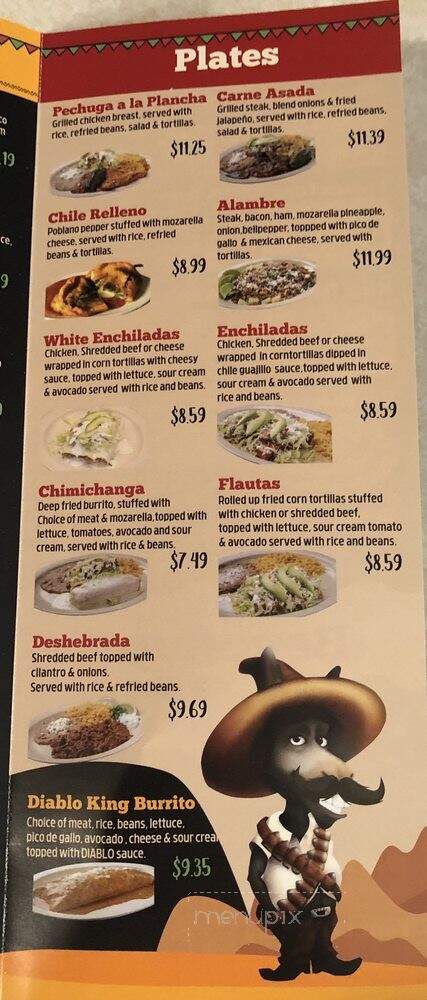 King Burrito - Fayetteville, AR menu_pic