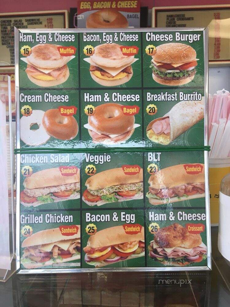 King Donut - Los Angeles, CA menu_pic