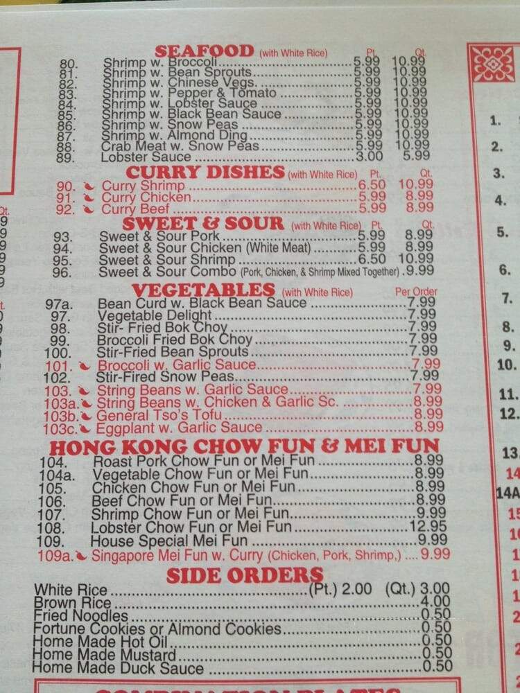 Kings Wok II - Toms River, NJ menu_pic