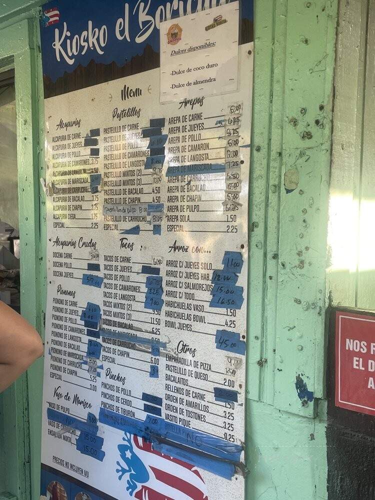 El Kiosko Boricua - Winter Haven, FL menu_pic