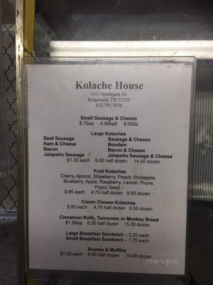 Kolache House - Kingwood, TX