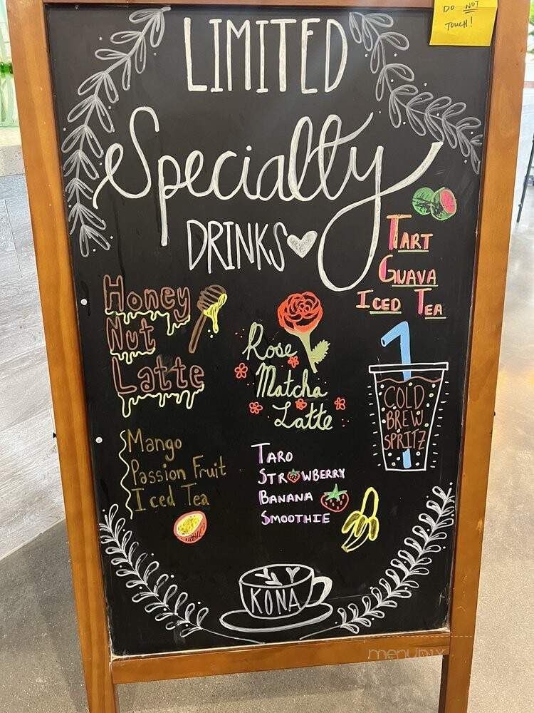 Kona Reserve Coffee - Katy, TX menu_pic