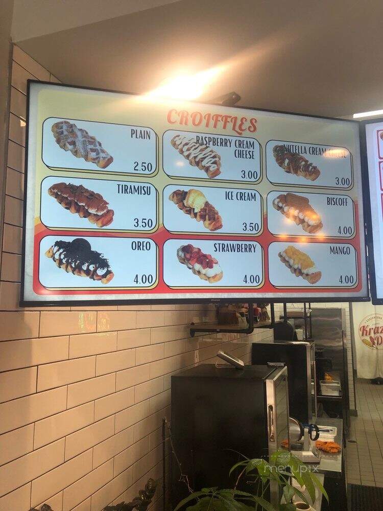 Krazy Dog - Cypress, TX menu_pic