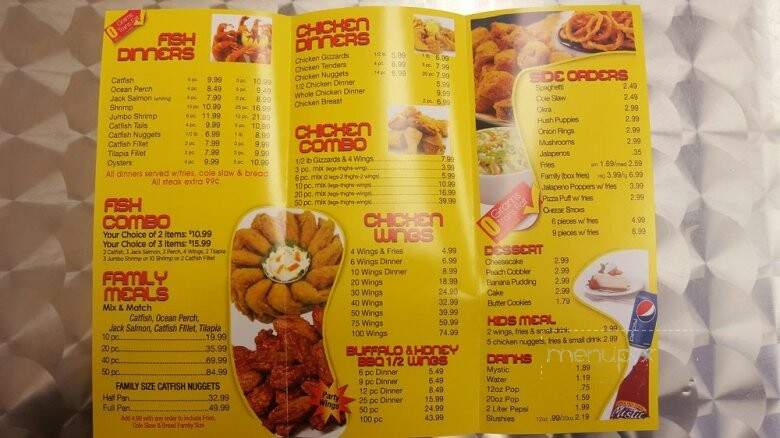 Krispy's Seafood and Chicken - Chicago, IL menu_pic