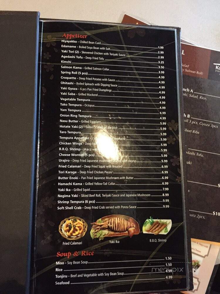 Kuni Sushi Ya - Toronto, ON menu_pic
