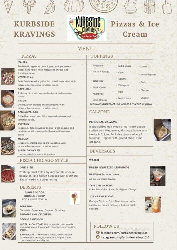 Kurbside Kravings - Midland, TX menu_pic