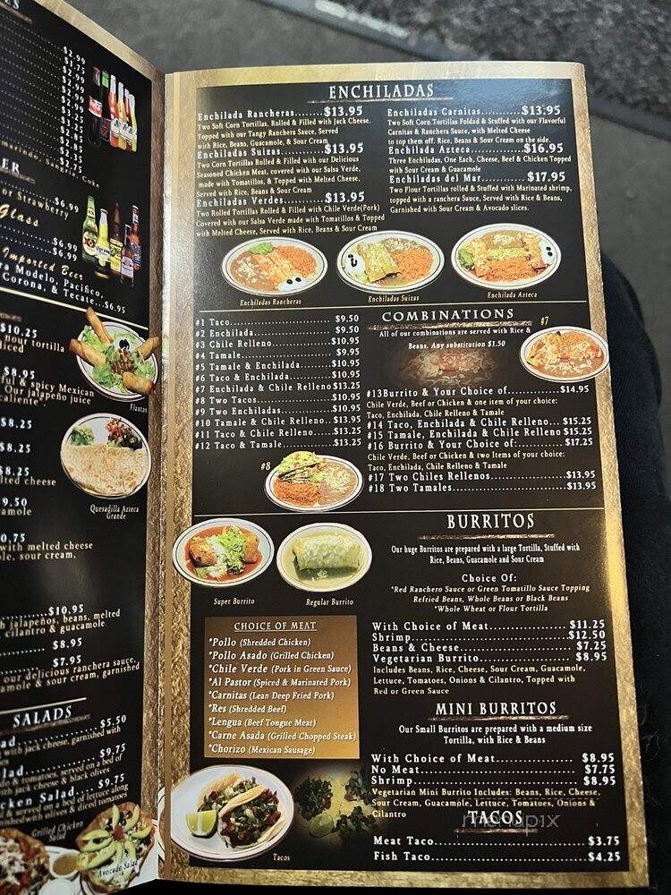 La Azteca Taqueria - Petaluma, CA menu_pic