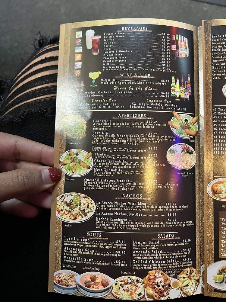 La Azteca Taqueria - Petaluma, CA menu_pic
