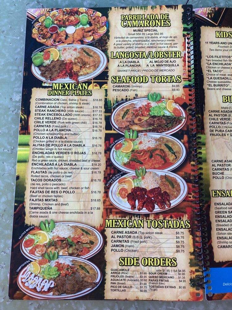 Ostioneria Bahia Mexican - Orange, CA menu_pic