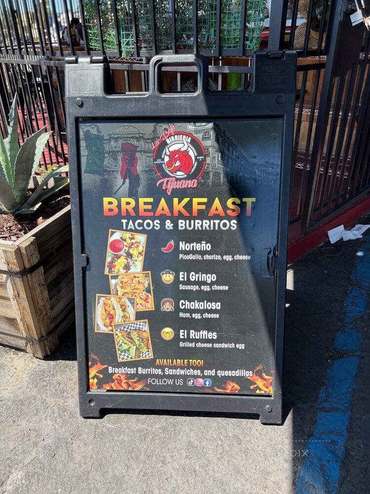 La Baja Tijuana - Stockton, CA menu_pic