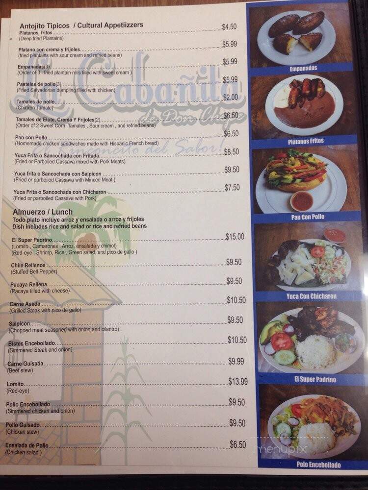 La Cabanita De Don Chepe - North Hollywood, CA menu_pic