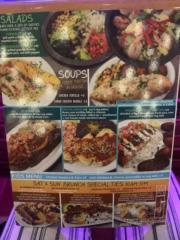 La Cantina Dedonchue - Kissimmee, FL menu_pic